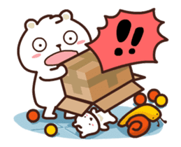 dou wha & mochi Vol.2(Moving & cleaning) sticker #13841069
