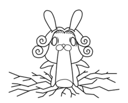 The Count RABBIT Animated 2 sticker #13841123