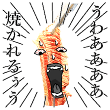 The meat man. sticker #13841766