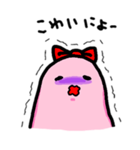 couple sea cucumber sticker #13842976