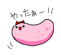 couple sea cucumber sticker #13842978