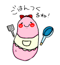 couple sea cucumber sticker #13842990