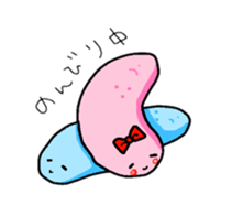 couple sea cucumber sticker #13842994