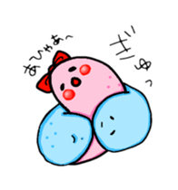 couple sea cucumber sticker #13843000