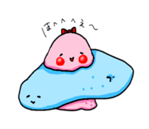 couple sea cucumber sticker #13843001