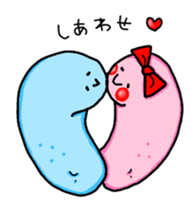 couple sea cucumber sticker #13843003