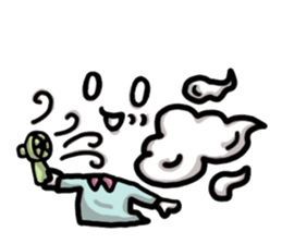 Cloud sir sticker #13843176