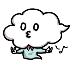 Cloud sir sticker #13843177
