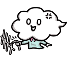 Cloud sir sticker #13843178