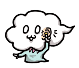 Cloud sir sticker #13843179