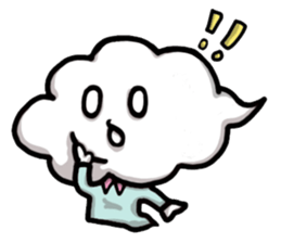 Cloud sir sticker #13843180