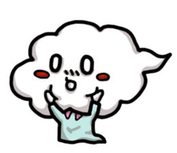 Cloud sir sticker #13843182