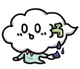 Cloud sir sticker #13843185