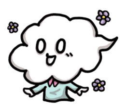 Cloud sir sticker #13843186
