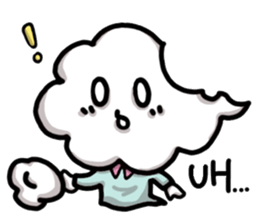 Cloud sir sticker #13843187