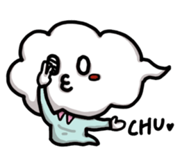 Cloud sir sticker #13843191
