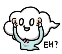 Cloud sir sticker #13843196