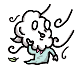 Cloud sir sticker #13843197
