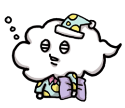 Cloud sir sticker #13843199