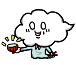 Cloud sir sticker #13843210