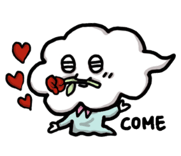Cloud sir sticker #13843212