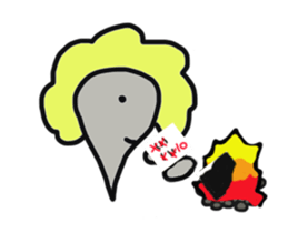 unafraid ghost sticker #13843702