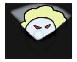 unafraid ghost sticker #13843707