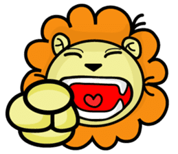 BEN LION FACE STICKER VER.23 sticker #13844084