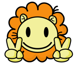 BEN LION FACE STICKER VER.23 sticker #13844088