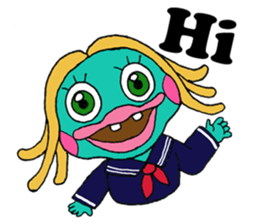 Kappa Girl LuLu's Daily Life sticker #13844102