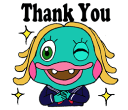 Kappa Girl LuLu's Daily Life sticker #13844105