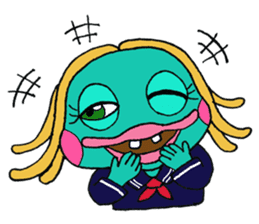 Kappa Girl LuLu's Daily Life sticker #13844107