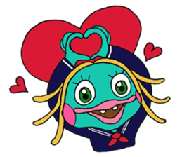 Kappa Girl LuLu's Daily Life sticker #13844109