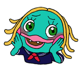 Kappa Girl LuLu's Daily Life sticker #13844112