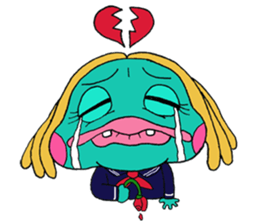 Kappa Girl LuLu's Daily Life sticker #13844113