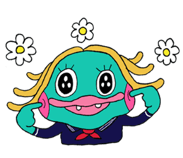 Kappa Girl LuLu's Daily Life sticker #13844115