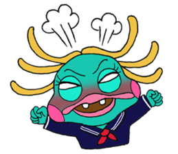 Kappa Girl LuLu's Daily Life sticker #13844118