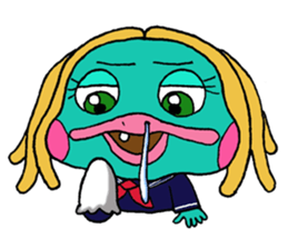 Kappa Girl LuLu's Daily Life sticker #13844119