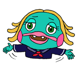 Kappa Girl LuLu's Daily Life sticker #13844121