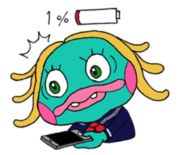 Kappa Girl LuLu's Daily Life sticker #13844126