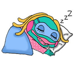 Kappa Girl LuLu's Daily Life sticker #13844132