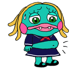 Kappa Girl LuLu's Daily Life sticker #13844134