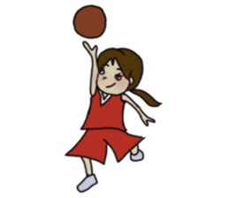 Basketball player sticker #13844445