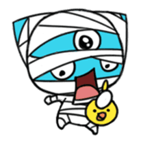 Three eyes cat of the Mumai sticker #13844991