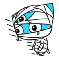 Three eyes cat of the Mumai sticker #13844995