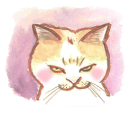 watercolor Cats sticker #13845057
