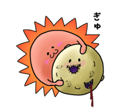 Manmaru Moon sticker #13845163