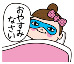 Sticker for frequently used girls sticker #13845222