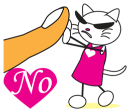 Sweetheart Cat sticker #13845549