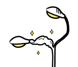 street light on Route19 sticker #13845608